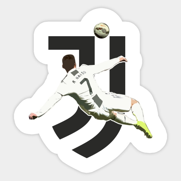 CR7 Ronaldo Juventus Ronaldo Sticker TeePublic